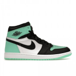 Air Jordan 1 Retro High OG Green Glow Unisex tossud Valge Must DZ5485-130 47.5