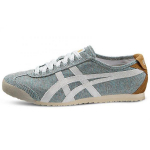 Onitsuka Tiger Mexico 66 Paeladega Pehmendusega Madala S&auml;&auml;rega Vabaajajalatsid Unisex tossud Hall Roheline D610N-8410 43.5