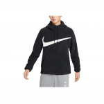 Nike Club Fleece K&auml;ngurutaskuga Kontrastne Kapuutsiga Dressipluus Tr&uuml;kitud Logoga Meeste Dressipluus Must DQ4897-010 XL