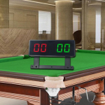 Piljardi elektrooniline tulemustabel Kompaktne digitaalne punktiarvestusseade lihtsaks j&auml;lgimiseks With Iron Bracket