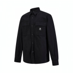Timberland Polo kraega Vabaaja mitmetaskuline &uuml;hev&auml;rviline &uuml;herealine pikkade varrukatega s&auml;rk Unisex s&auml;rgid Must A683K XL