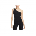 Nike Dri-Fit Swoosh Mugav Lihtne Moodne Mitmek&uuml;lgne Joogak&auml;isetopp Naiste topid Must HJ2288-010 S