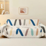 Nordic Style universaalne diivanitekk libisemisvastane katteriie T&auml;ielikult kaetud t&uuml;kid Katte diivanipadi liiv Four Seasons universaalne masinpestav 180*130cm