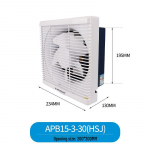 Jinling Vaikne Aknatuulutusventilaator - 6/8/10/12 tolli Vannitoa ja K&ouml;&ouml;gi Ventilatsiooniseade
