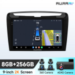 Ossuret Carplay 4G-LTE Carplay Android Autoraadio Renault Twingo 3 2014-2024 jaoks Autode Infotainment Multimeediam&auml;ngija GPS Auto Stereo RDS S8 8Core 8G 256G
9inch ADASC2,360C3