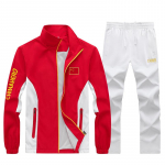 Kevad & S&uuml;gis Kapten Ameerika Pikkade Varrukate Treening&uuml;likonna Komplekt - Unisex &Otilde;pilase & Treeneri Spordivorm XS