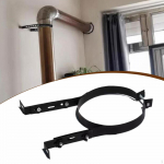 Chimney Pipe Bracket Hanger Easy to Install Sturdy Portable Fireplace Flue Liner Clamp Wall 120mm