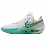 Nike GT. L&otilde;ika 3 Pehmendusega ja Hingavad Madalad Korvpallijalatsid Unisex Valge Roheline Korvpallijalatsid DV2918-107 44
