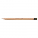 Crayon de couleur - Derwent - LIGHTFAST - Vert lichen - R&eacute;sistant &agrave; la lumi&egrave;re - Texture onctueuse roheline