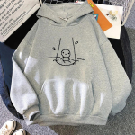 The Binding of Isaac Graafilised Hupparid Pikkade Varrukatega Naljakas Dressipluus Graafiline Tr&uuml;kk Vabaaja R&otilde;ivad Mood Sudaderas Pulloverid 2XL gray
