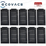 ECOVACS T50 PRO OMNI /T50PRO / T50 OMNI Robottolmuimeja Varuosad Peamised K&uuml;lgmised Harjad Mopikangad HEPA Filtrid Tolmukotid Tarvikud black