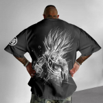Dragon Ball Jaapani Anime Meeste ja Naiste T-s&auml;rgid Son Goku 3D Prindiga Poisid ja T&uuml;drukud Vanem-laps Cosplay Spordi L&uuml;hikeste Varrukatega S