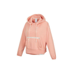 Nike Tikitud logoga k&auml;ngurutaskuga l&uuml;hike kapuutsiga pusa naistele, heleoranž DA6484-824 M