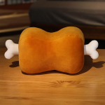 Loominguline simulatsiooniliha ja luu viskepadi pl&uuml;&uuml;sist m&auml;nguasi suur kanakoiva nukk diivanipadi laste rahustav nukk 42*22*18cm（0.35kg） orange