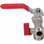 2-in-1 Kahe v&auml;ljalaskega Kraan V&auml;litingimustes Aia Kraan K&uuml;lmumisvastane Kahe Suuga Messing Sinine Kraan Aiavooliku &Uuml;hendusosa T&ouml;&ouml;riist double outlet faucet