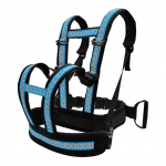 Laste mootorratta turvav&ouml;&ouml; Reguleeritav libisemiskindel kaitse Mootorratta rihm Tagumise istme reisija K&auml;epide lapsele helesinine v&auml;rv