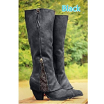 Naiste Kingad Saapad Naiste Kingad Talvised P&otilde;lvini Saapad Kokkupandava Disainiga Paelad Botas Mujer Daamide Kingad Botas Mujer Invierno896 38 black