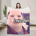 John Pork Helistab Tekk Kvaliteetne Super Pehme Voodipesu Visketekid S&uuml;gis Lennukireis V&auml;ljas Naljakas Voodikate 30x40in