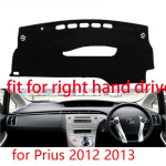 Toyota Prius 2012 2013 Parempoolse ja Vasakpoolse Rooliga Auto Armatuurlaua Katte Matt Varjund Padi Vaipade Lisatarvikud Red Edge