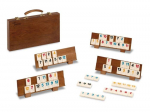 Jeu de Rami - CAYRO - Mallette de Rummi classique en bois - Multicolore - Beige - 3 ans et plus puhas