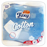 FOXY x 4 igienica 5 veli cotton - carta igienica