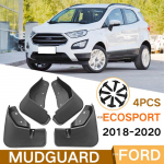 my good car Mud Flaps Front Rear Mudguards Fender Splash Guards Parts Accessories for Ford Ecosport 2013-2017 2018-2022 2018-22no word
