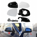 K&uuml;lgmise tahavaatepeegli katte raam Maja kest alumine klaasi indikaatorlamp BMW X3 X4 X5 X6 X7 G01 G02 G04 G05 G07 G08 jaoks Light L