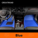 Car floor mats for Benz SLC class 2 Seats R172 260 300 2016 2017 2018  foot Pads carpet cover interior accessories sinine