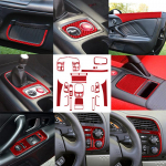 Punane auto sisekujunduse kaitsekleebis Honda S2000 2000-2009 autotarvikutele s&uuml;sinikkiust type 3