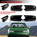Rhyming tahavaatepeegli kate tiibpeegli korpuse korgid sarv sobib VW Golf 4 MK4 GTI R 1997-2004 Bora Jetta Passat B5 jaoks Gloosy Black