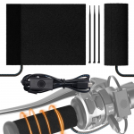 Mootorratta Lenksik&auml;epidemed Veekindlad Rolleri Lenksik&auml;epidemed Soojendusega Viis Reguleeritavat Temperatuuri Mootorratta K&auml;epidemete Soojendaja Sest belgium