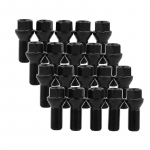 14mm x 1.25 Wheel Bolts for 320I, 330I, 335I, 528I, F30 F35 F10 F25 X3 E70 X5 Thread Length 25mm Lug Studs OE 36136781151 M14x1.25