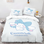Multikas Tekikate Cinnamoroll Kodu Padjap&uuml;&uuml;ride Komplekt T&auml;iskasvanute Magamistuba Laste Tekk Voodipesu 90X200cm