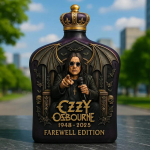 Jie UUS Ozzy Osbourne'i viskipudel Tagasi alguse juurde M&auml;lestusviski veinipudel Kodu kaunistus Kuju Kollektsioon K&auml;sit&ouml;&ouml; 301-400ml