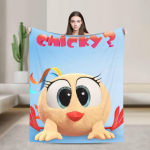 Kus on Chicky Tekid Pehme Soe Uudne Pl&uuml;&uuml;sist Visketekk Diivani Voodi Lennureisiks Flanellist Voodikate Voodikate 30x40in