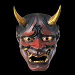 Halloween Jaapani V&auml;rv Bonjour Noh Kabuki Deemonimask Sajandi Kummituste &Ouml;ine V&auml;ljas&otilde;it Vaik Kummitus Samuraimaskid Rekvisiidid Ballipidu Mask