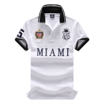 BeatStreet uued suvised meeste polos&auml;rgid, suurep&auml;rase disaineri originaalsed NEW YORK kaubam&auml;rgi tikitud l&uuml;hikeste varrukatega vabaaja spordipluusid, pluss suurus EU 7XL US SIZE M white