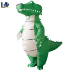 T&auml;ispuhutav dinosauruskost&uuml;&uuml;m Halloweeni festivaliks ja peo Cosplayks Adult 150-190CM white