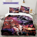 Mandaloriaani Mustriga Voodipesu Tekikott Komplekt Tekikott Kattepadjap&uuml;&uuml;r Kodu Kaunistus Kingitus (1 * tekikott + 2 * padjap&uuml;&uuml;ri, ilma s&uuml;damikuta) 135x200cm