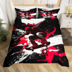 Teismeliste rula tekikott Poiste hipster graffiti stiilis tekkikatted Laste ekstreemspordi teema Lahe rula voodipesukomplekt EU Single(135*200cm)3pcs