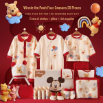 Disney Baby Puhas Puuvillane Vasts&uuml;ndinu R&otilde;ivaste Kingituskomplekt Kevadeks, S&uuml;giseks, Talveks - K&otilde;rgetasemeline Vastss&uuml;ndinu Kingikarp. 59 cm