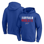 Meeste Euroopa/Ameerika suurus NFL Bills Jalgpalli kapuutsiga pusa (Kohandatav) L blue