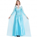 Tuhkatriinu Halloweeni Lumivalgekese kost&uuml;&uuml;m Elsa kleit, Frozen 2 Anna cosplay kost&uuml;&uuml;m M