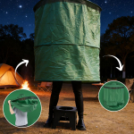 Kaasaskantav v&auml;lik&auml;mpingutelk Du&scaron;itelk Riietusruum Telk Varjualune Kamping Ranna Privaatne Tualett Vannituba Reisimine Puhkus China Mainland