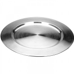 Dessous d'assiette - IBILI - 715932 - Inox Argent - 32,5 x 32,5 cm - Lave-vaisselle compatible