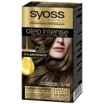 Tinte - Syoss - Olio Intense - 5.10 Casta&ntilde;o Claro - Sans Ammoniaque - Cr&egrave;me