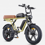 ENGWE M1 Kahe Akuga Elektrijalgratas 48V28.6Ah Aku 25KM/H Tippkiirus 20-tollised Paksud Rehvid Maastiku E-M&auml;giratas kollane