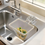 Homspark Kolmnurkne Nurgapesukausi &Auml;ravooluv&otilde;rk Hoidja Tugeva Imuosaga T&auml;iuslik ja Toiduj&auml;&auml;tmete jaoks Sisaldab 50 &Auml;ravooluv&otilde;rgu Tassi, Valamu, K&ouml;&ouml;k, &Auml;ravool,