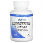 Absolute Nutrition, Magneesiumikompleks, 250 mg, 60 kapslit