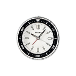 SEIKO Sujuva Sekundiliikumisega &Auml;ratuskell Unisex Valge QHE184J QHE184J White